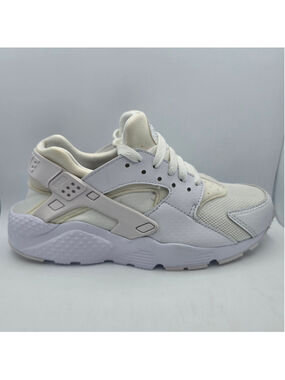 Women's Nike Huarache Sneakers White and Beige 5y women's 6.5
